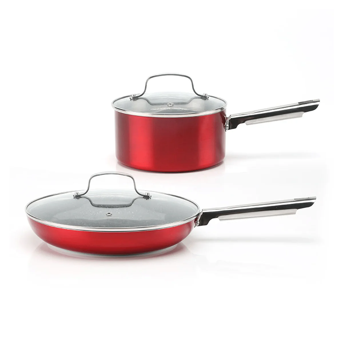 MASSIMO - 9 Pieces Stainless Steel Cookware Set - Image 3