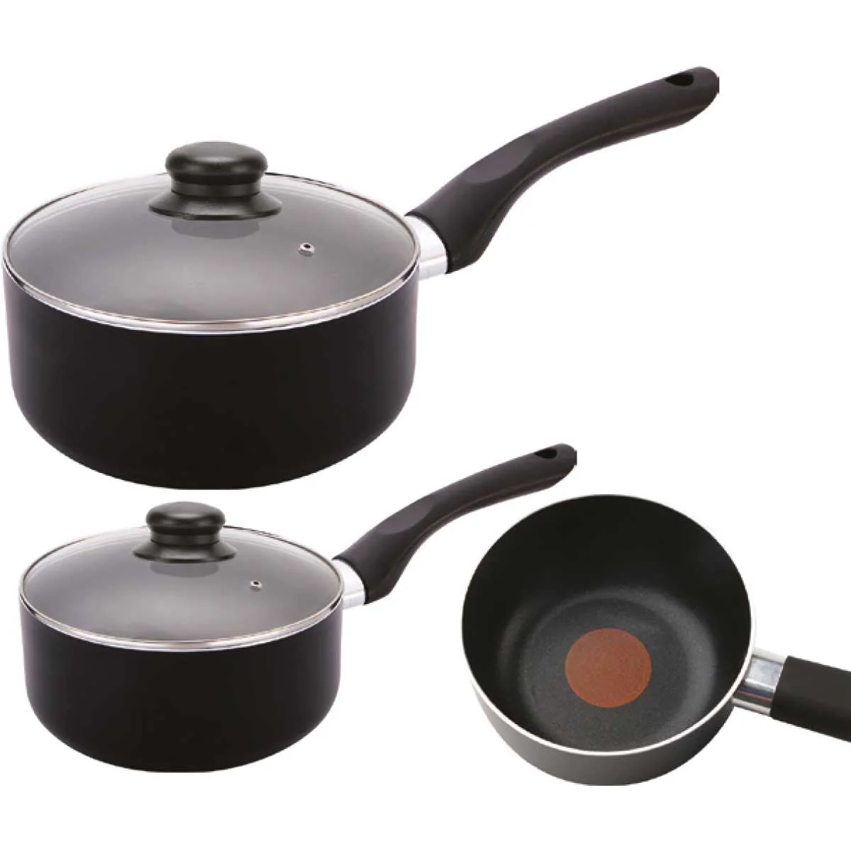 MASSIMO - Non Stick Sauce Pan With Lid - Image 3