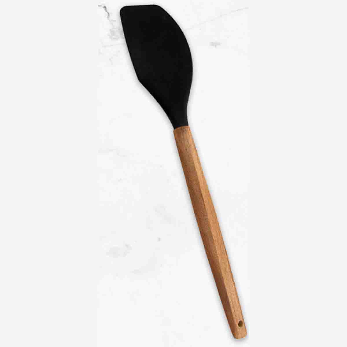 Massimo Silicone Spatula  With acacia Handle