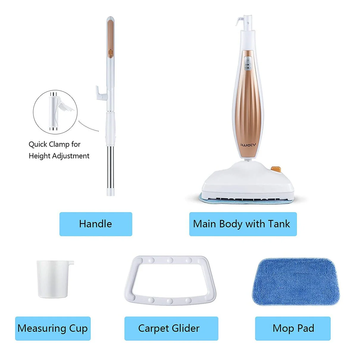 Massimo Steam Mop 410ml – Multi-Surface Deep Cleaner
