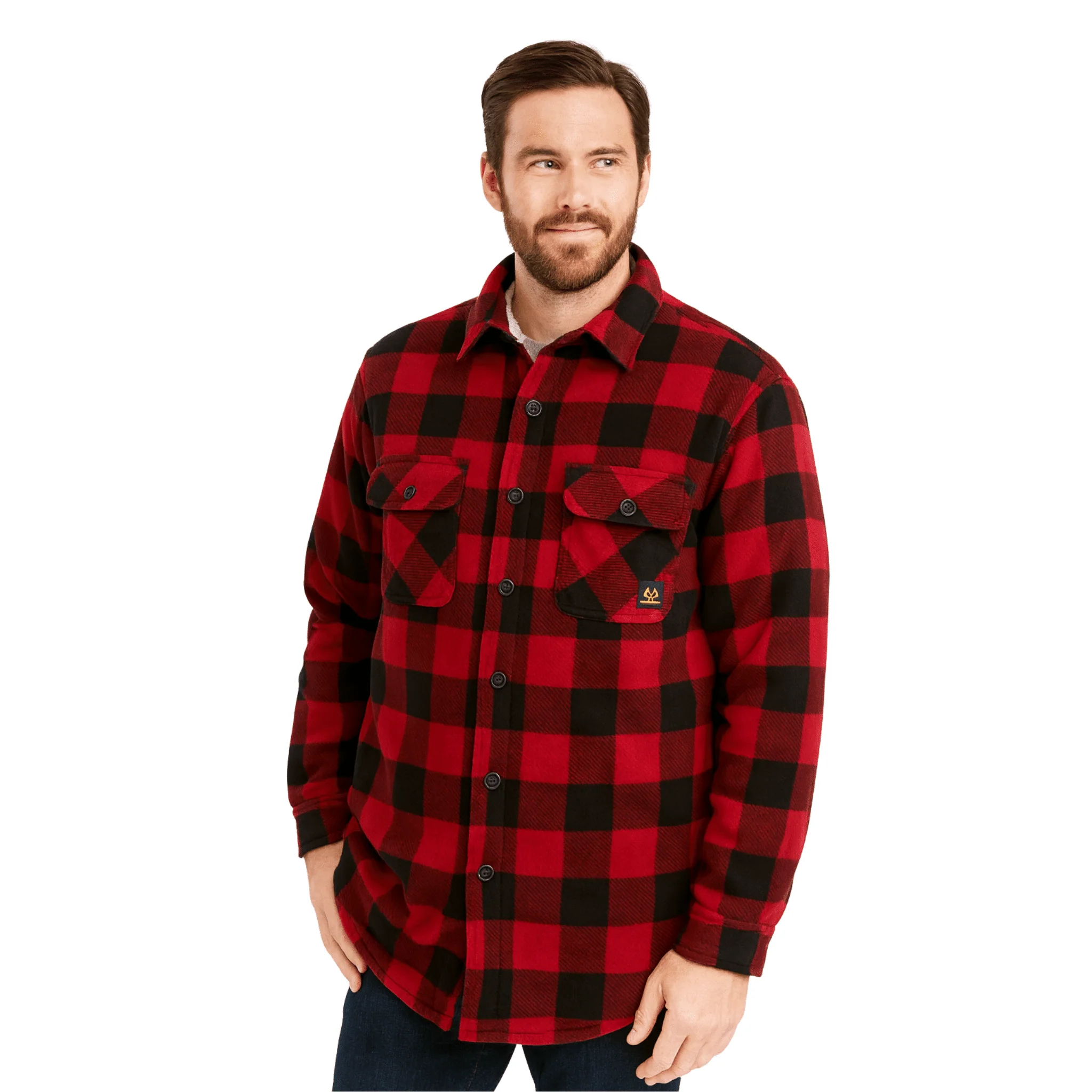 Men’s Plaid Flannel Overshirt