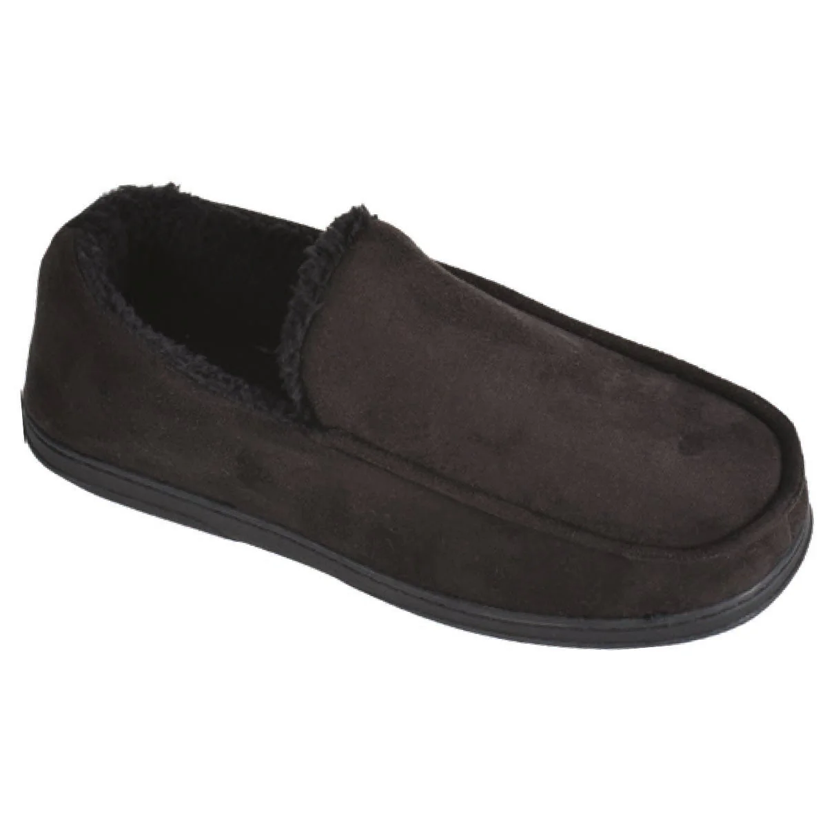 Men's Suede Slipper With Sherpa And Epe