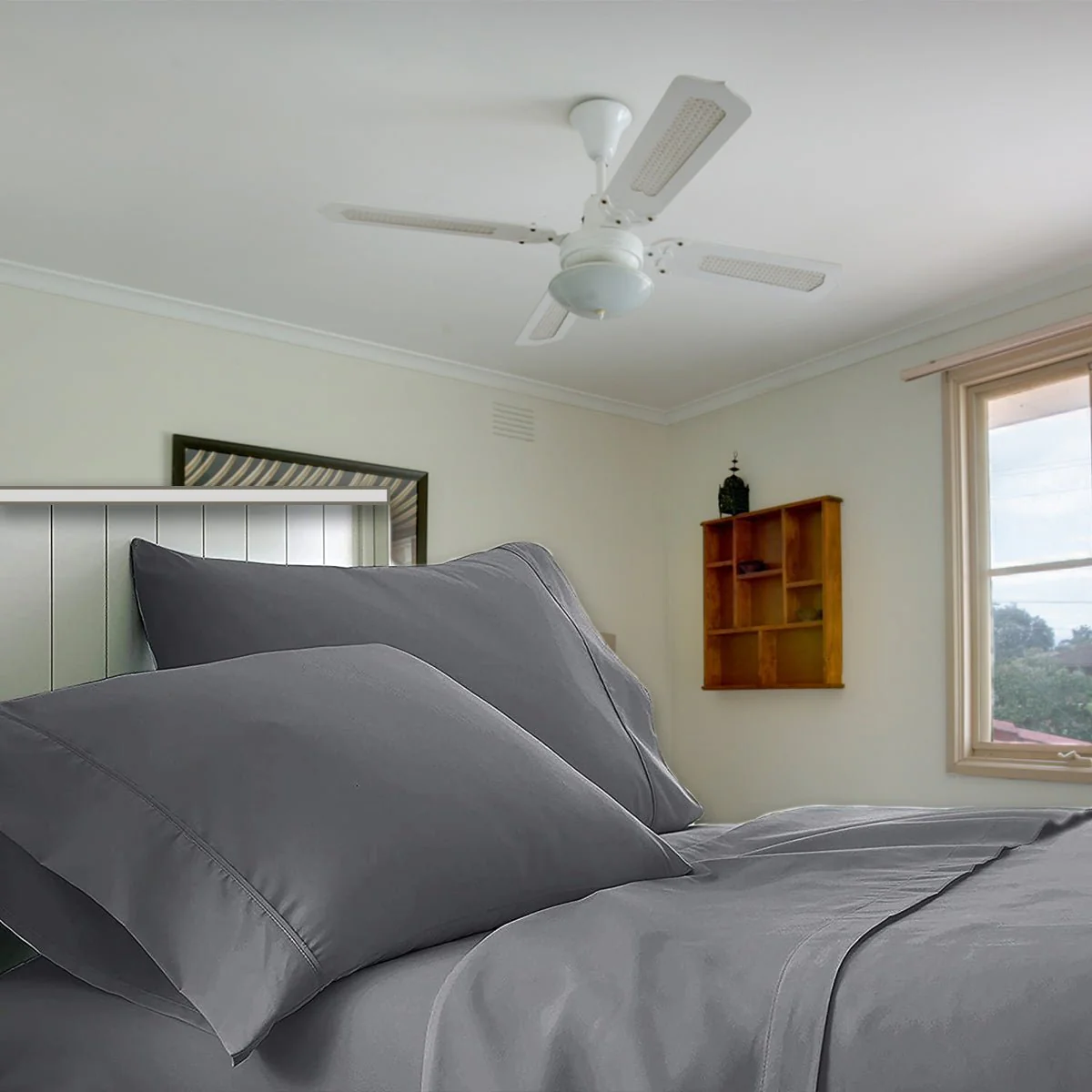 MF Solid Assorted Fitted Sheet - Image 3