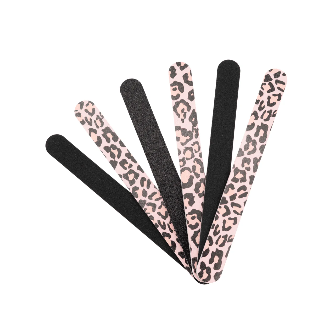 Nail File Set – Leopard Print (6 Pieces) - Image 2