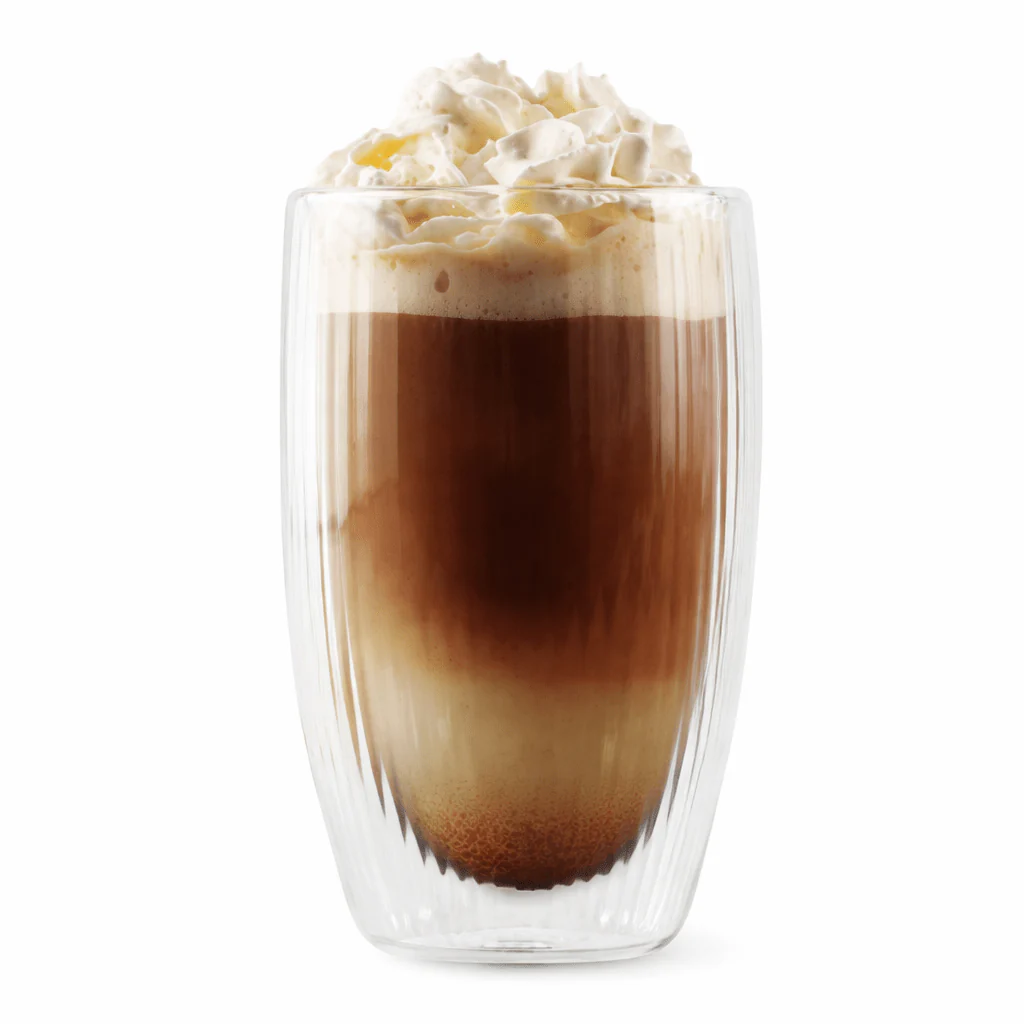 NUVO Set of 2 Double-Walled Ribbed Latte Cups