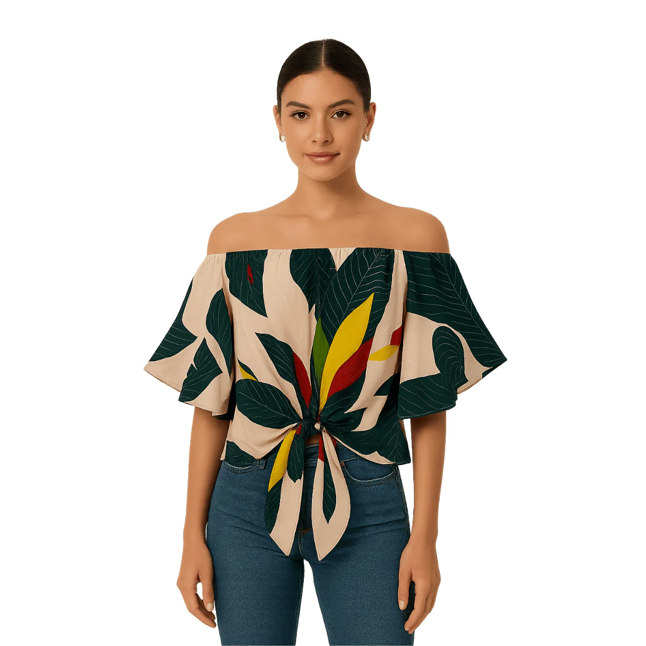 Off-Shoulder & Cold-Shoulder Fashion Tops - Image 3