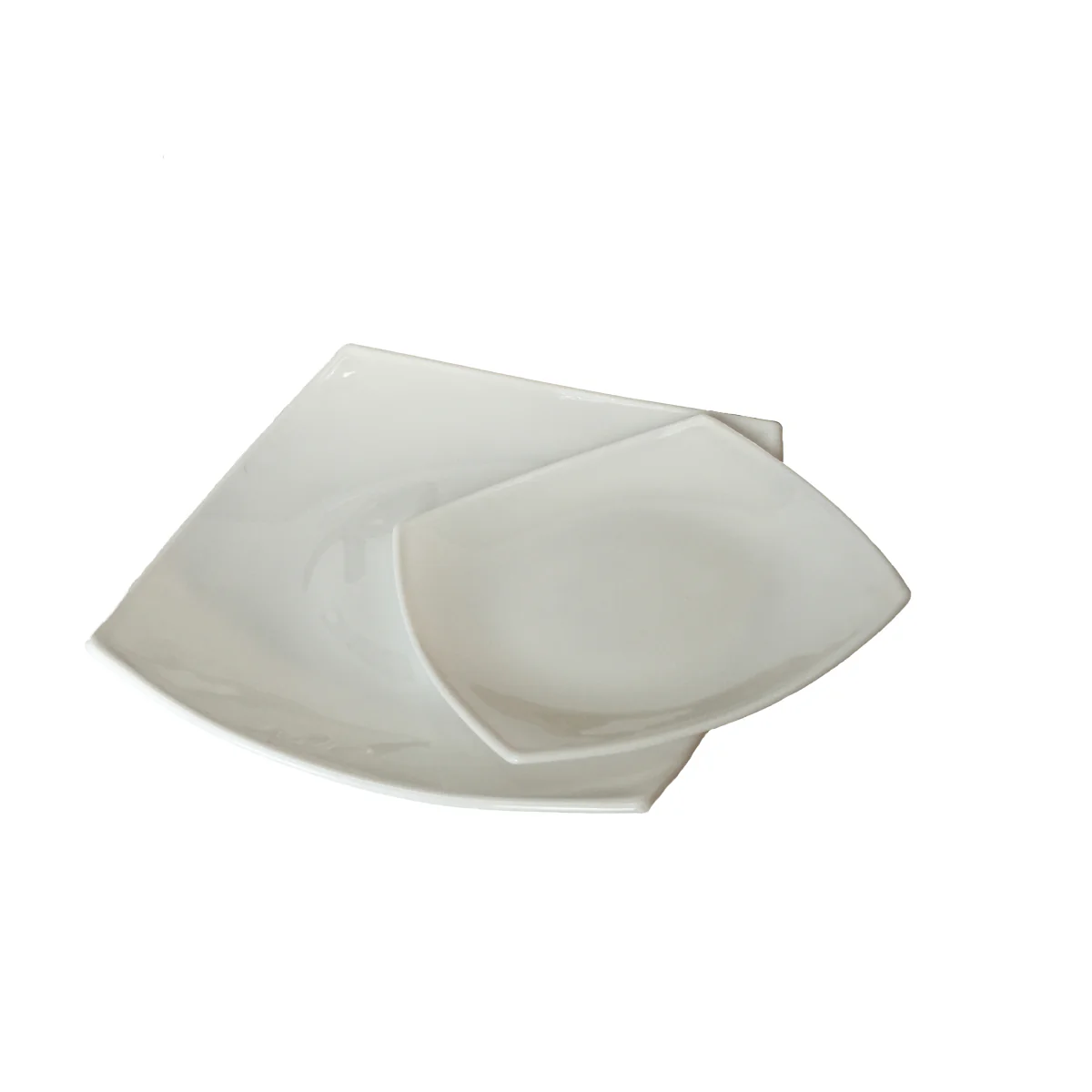 Opaline Diner Soft Square Plate - Image 4
