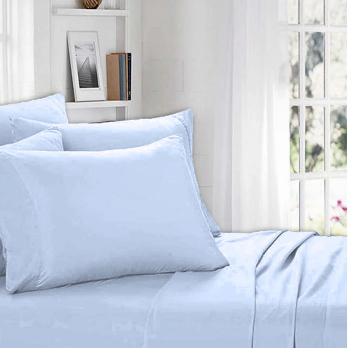 Organic Cotton Grey Duvet Cover Set - Image 4
