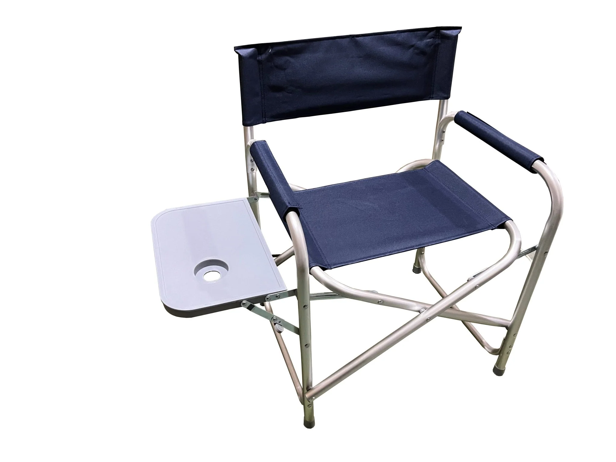 Outdoor Folding Director Chair with Side Table - Image 3