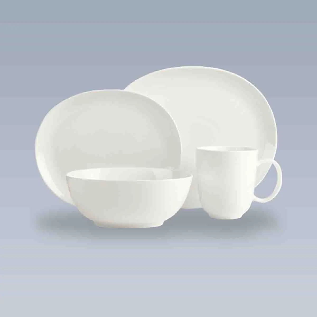 Oval 16pc Dinnerware Set