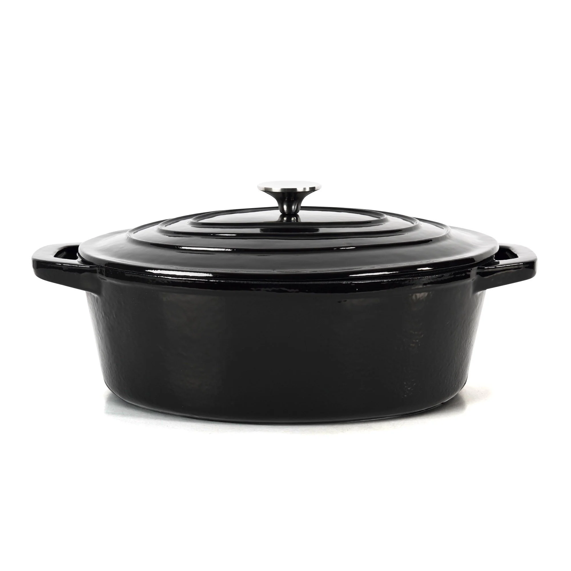 Oval Cast-iron Enamel Coated Duch Oven 5.5L