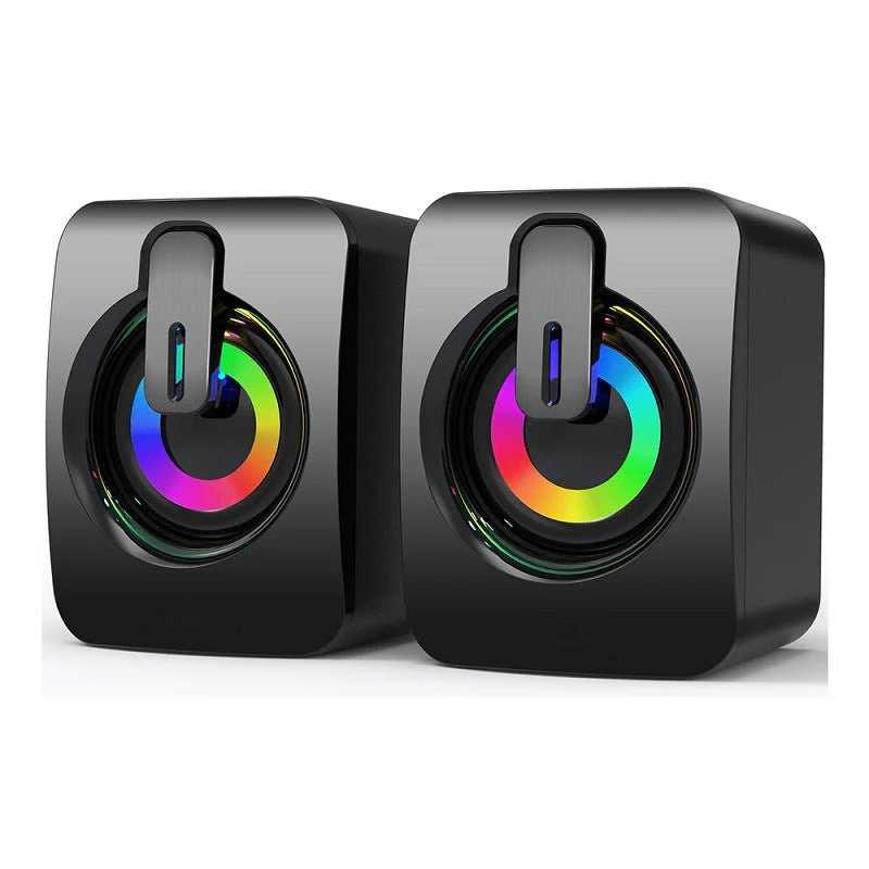 Pair Of Gaming Speakers Fancy Light - Image 7