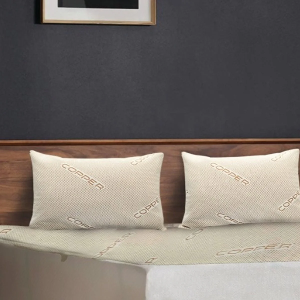 Pillow Protector Waterproof Copper Knit