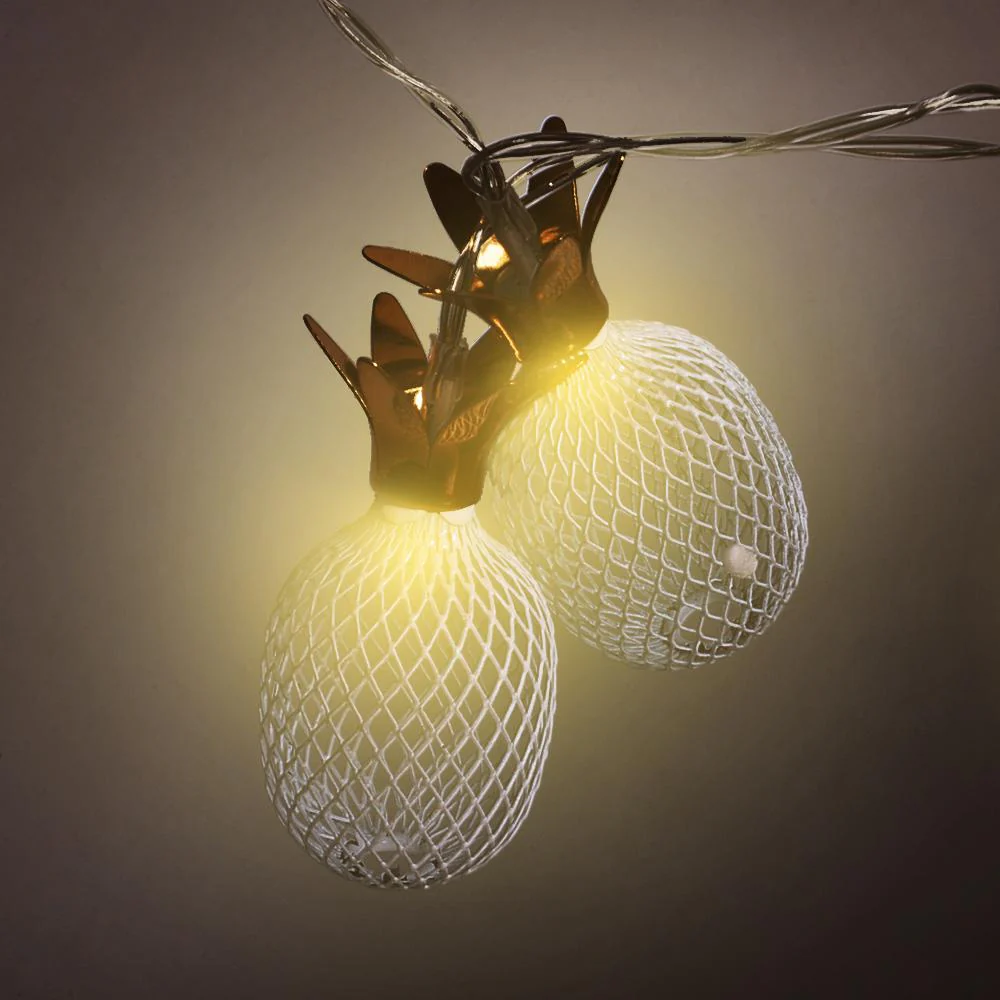 Pineapple String Lights 10 LED Garland - Image 8
