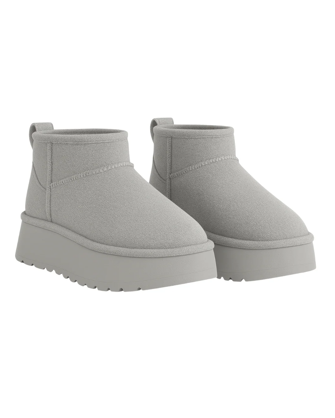 Platform Suede Ankle Boots - Image 2