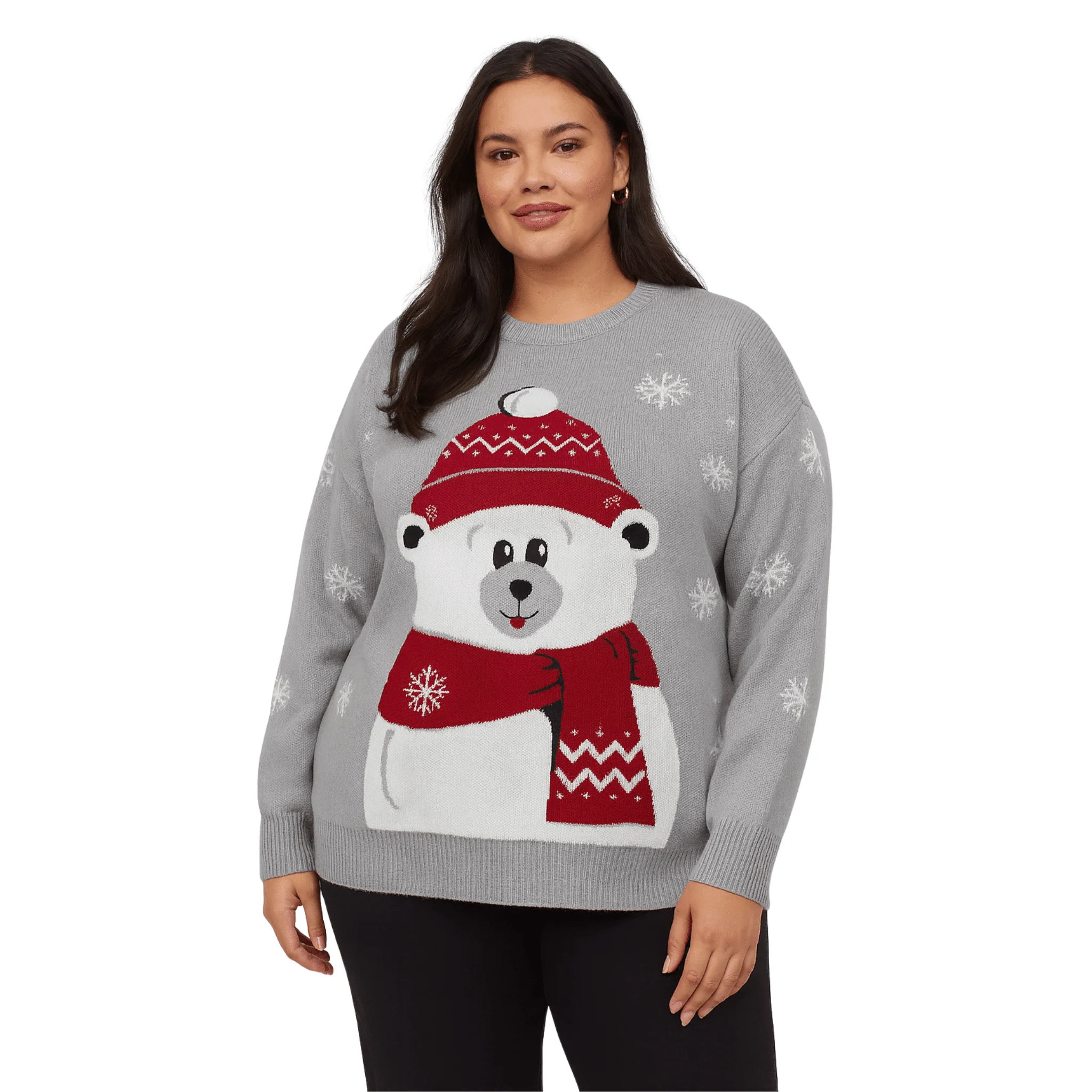 Plus Size Festive Holiday Sweater Collection