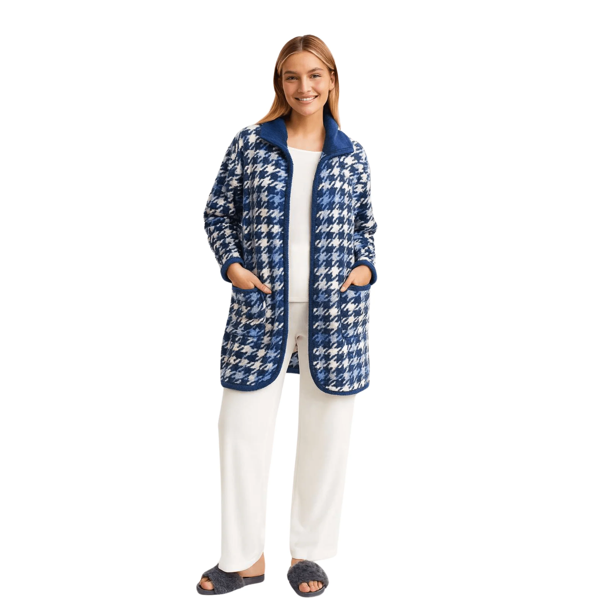 Plush Hooded Robe