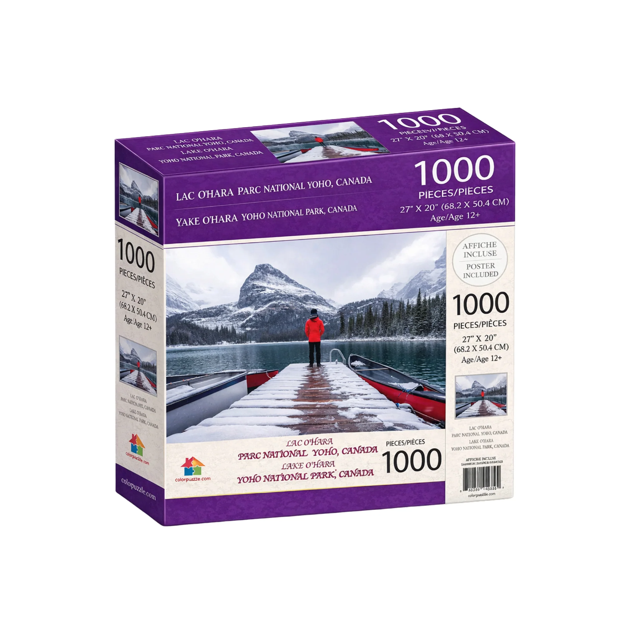Premium Landscape & Animal Puzzle – 300, 500 or 1000 Pieces (Poster Included) - Image 25
