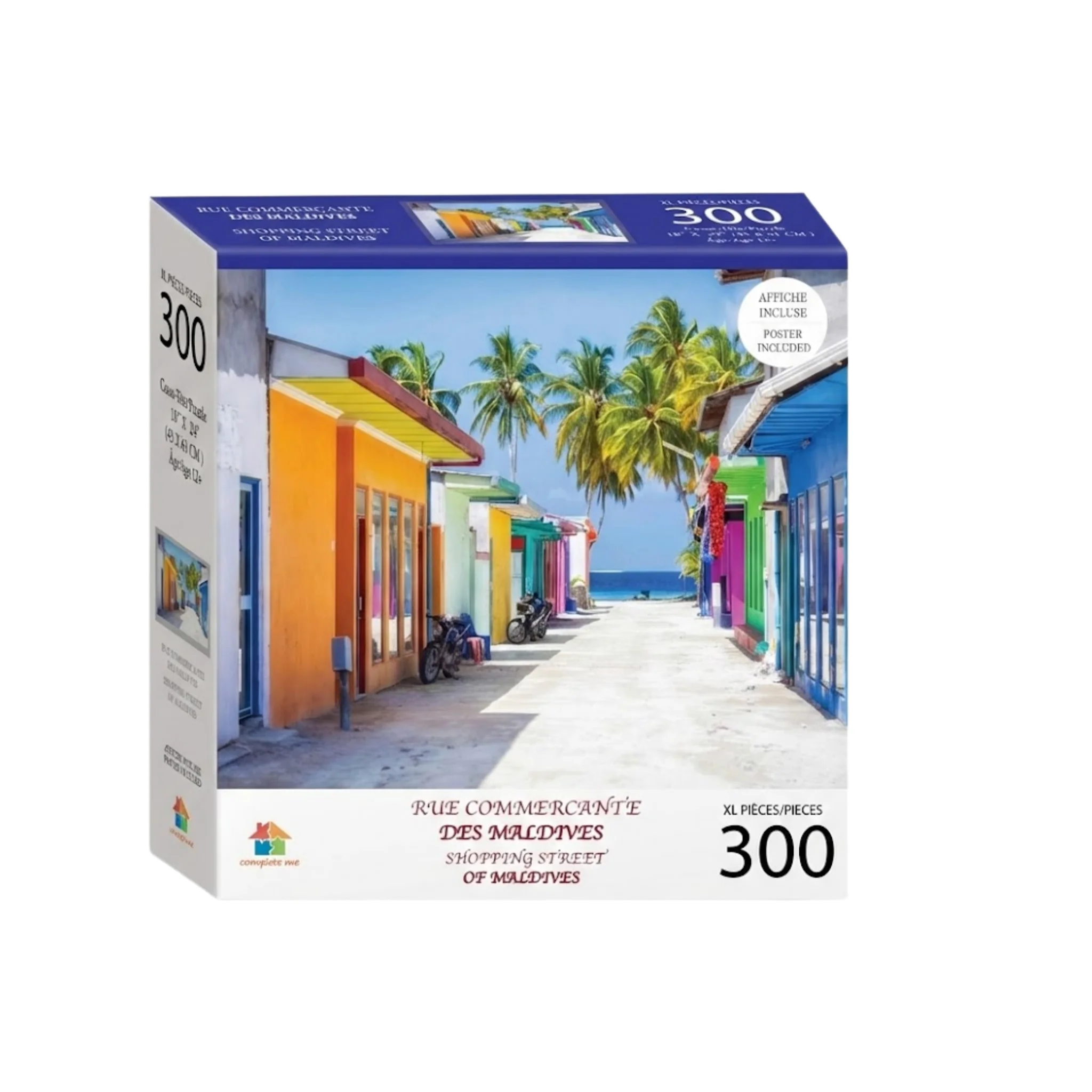 Premium Landscape & Animal Puzzle – 300, 500 or 1000 Pieces (Poster Included) - Image 28
