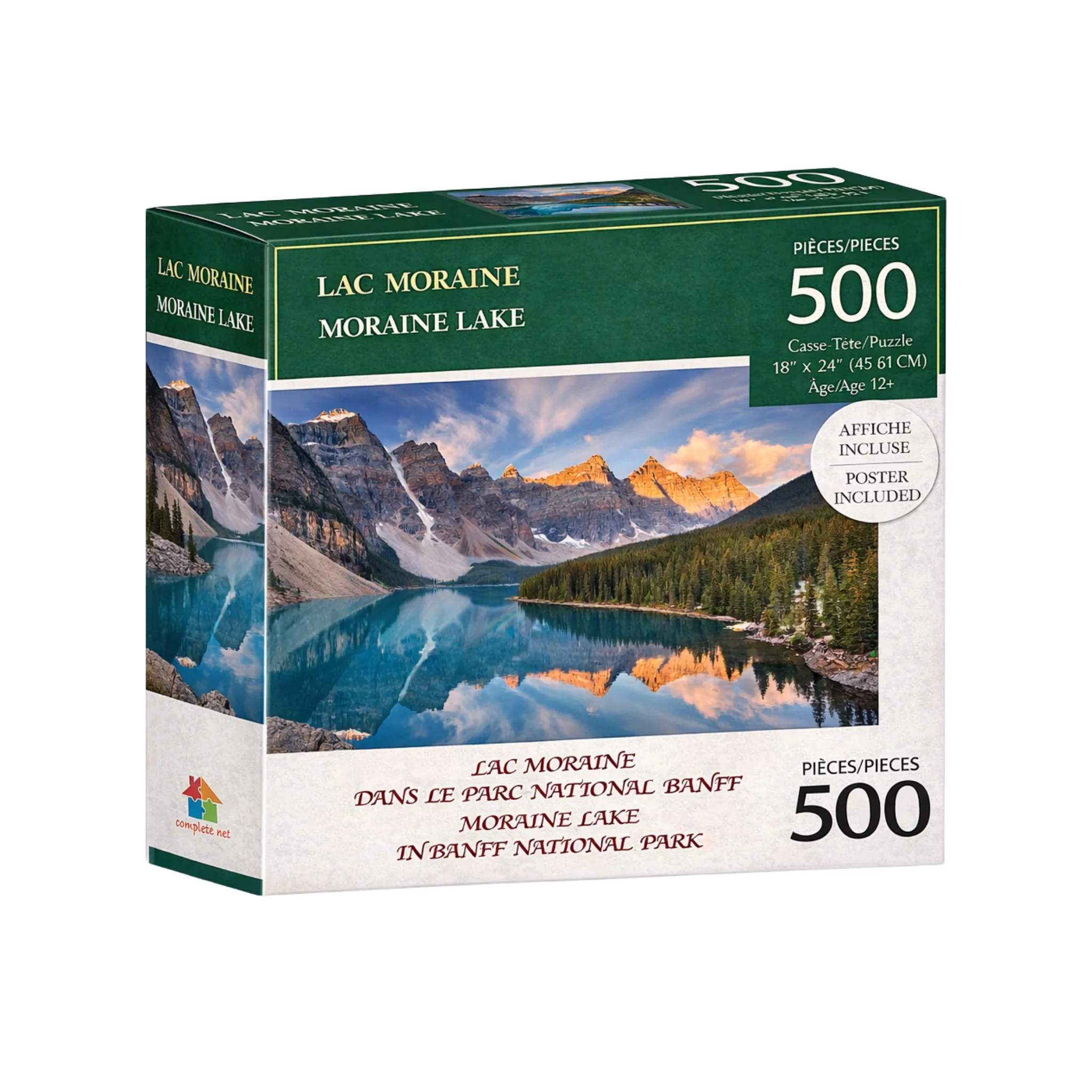 Premium Landscape & Animal Puzzle – 300, 500 or 1000 Pieces (Poster Included) - Image 35