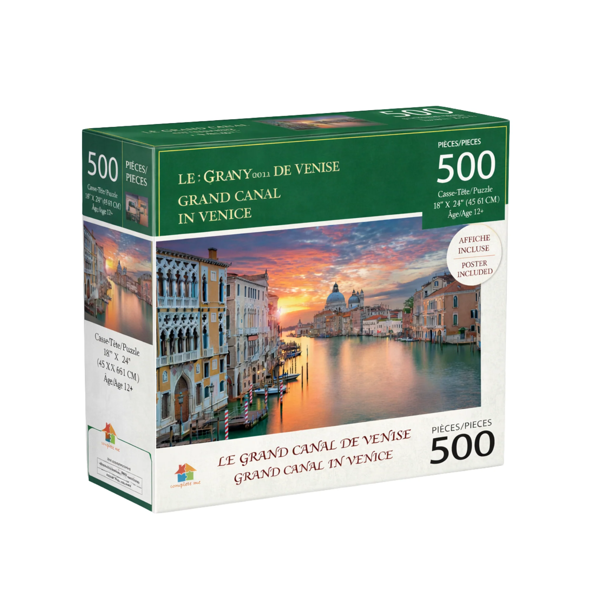 Premium Landscape & Animal Puzzle – 300, 500 or 1000 Pieces (Poster Included) - Image 7