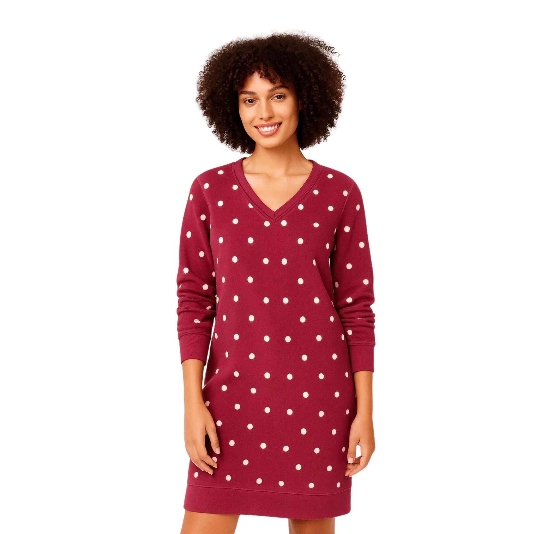 Printed Knit Nightdress - Image 6