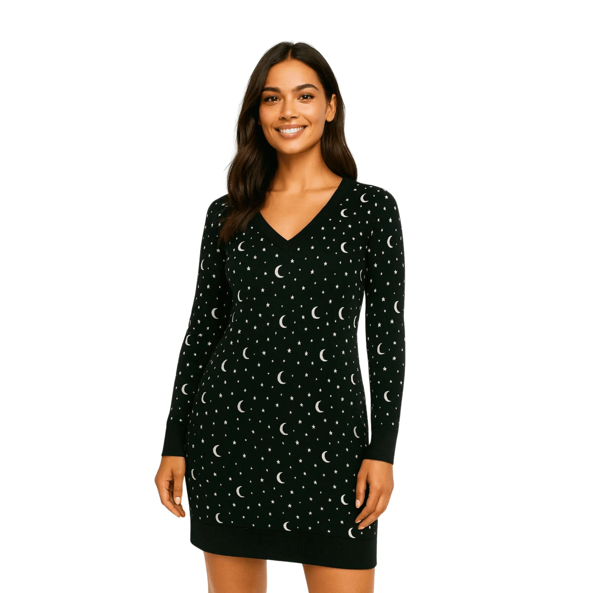 Printed Knit Nightdress - Image 8