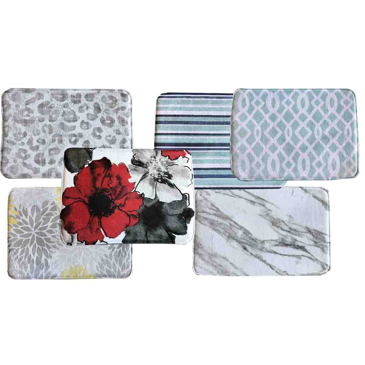 Printed Memory Foam Rugs