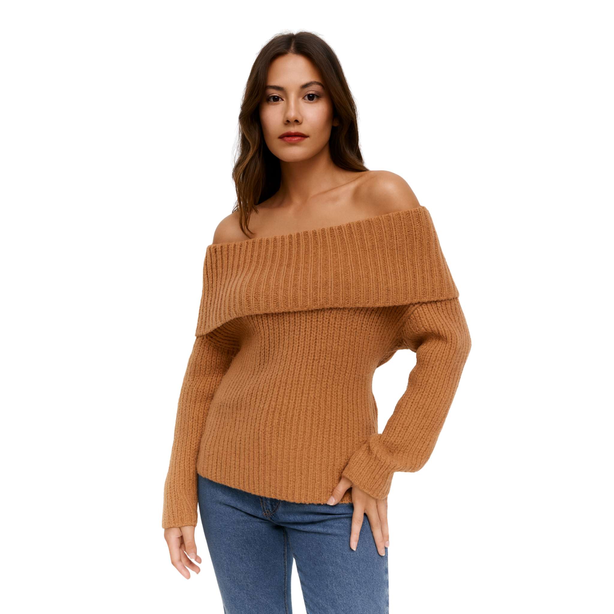 Ribbed Knit Sweater