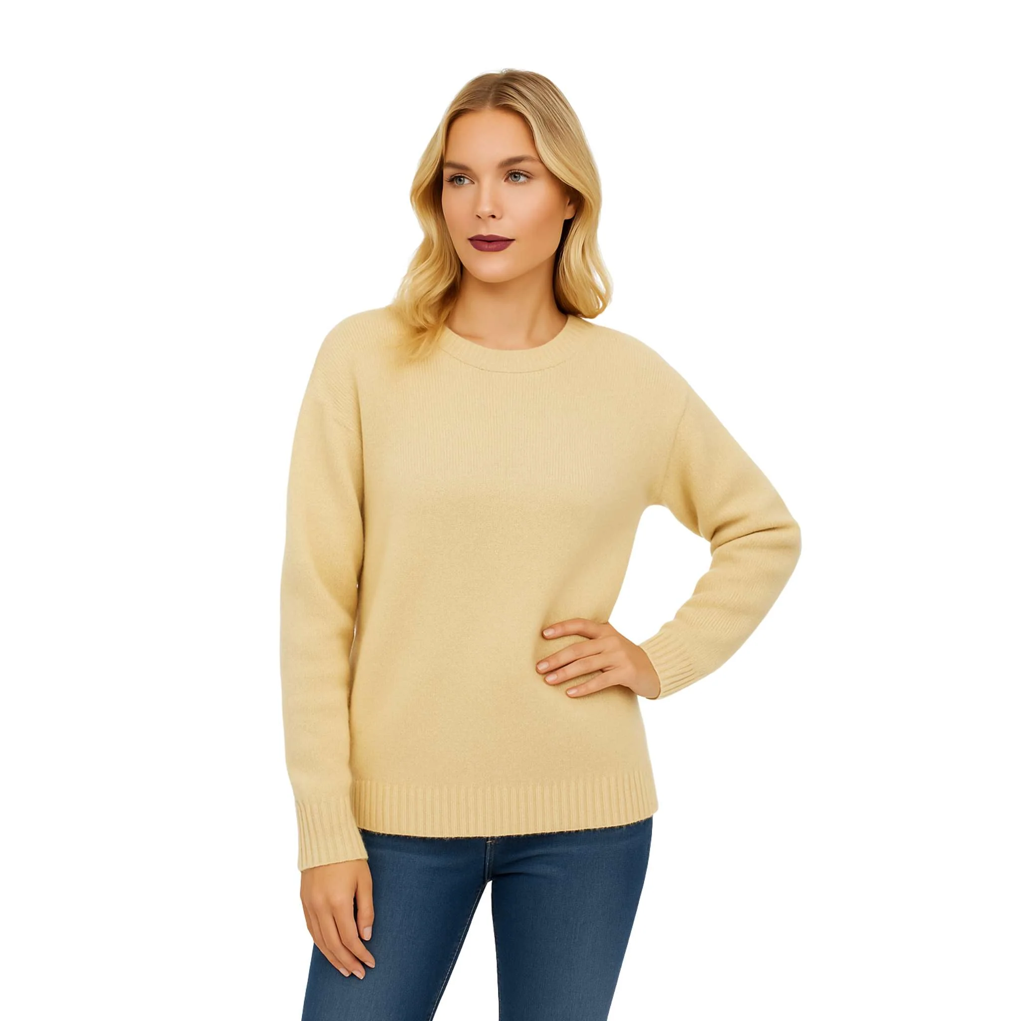 Ribbed Knit Sweater - Image 2