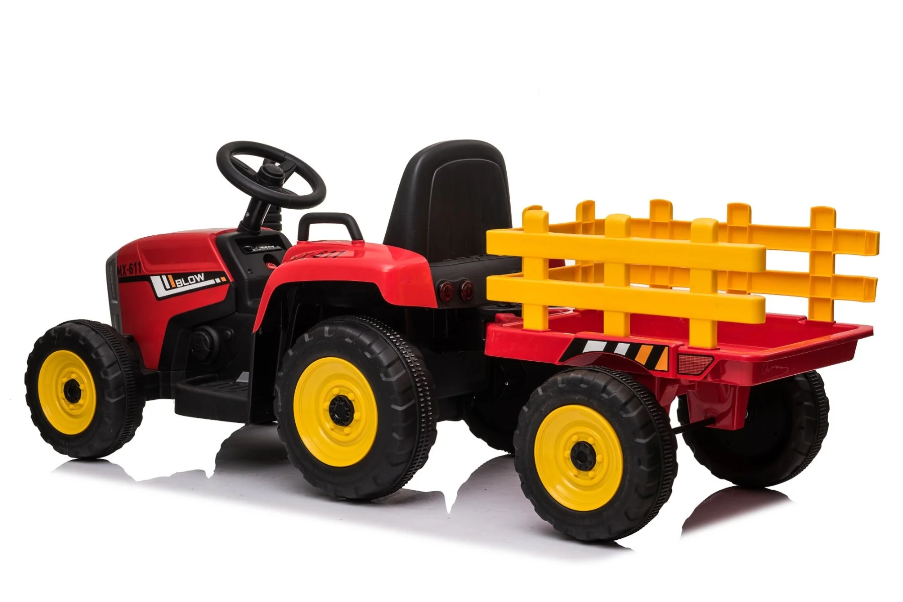 Ride On Farm Truck 12v 4.5 Ah*1 + 2 Motors 2.4g R/c Red - Image 10