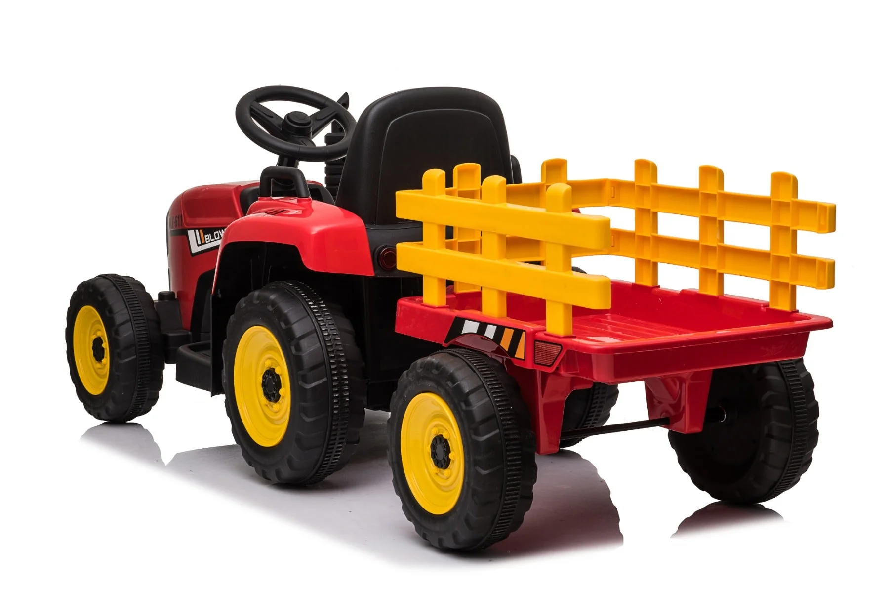 Ride On Farm Truck 12v 4.5 Ah*1 + 2 Motors 2.4g R/c Red - Image 12