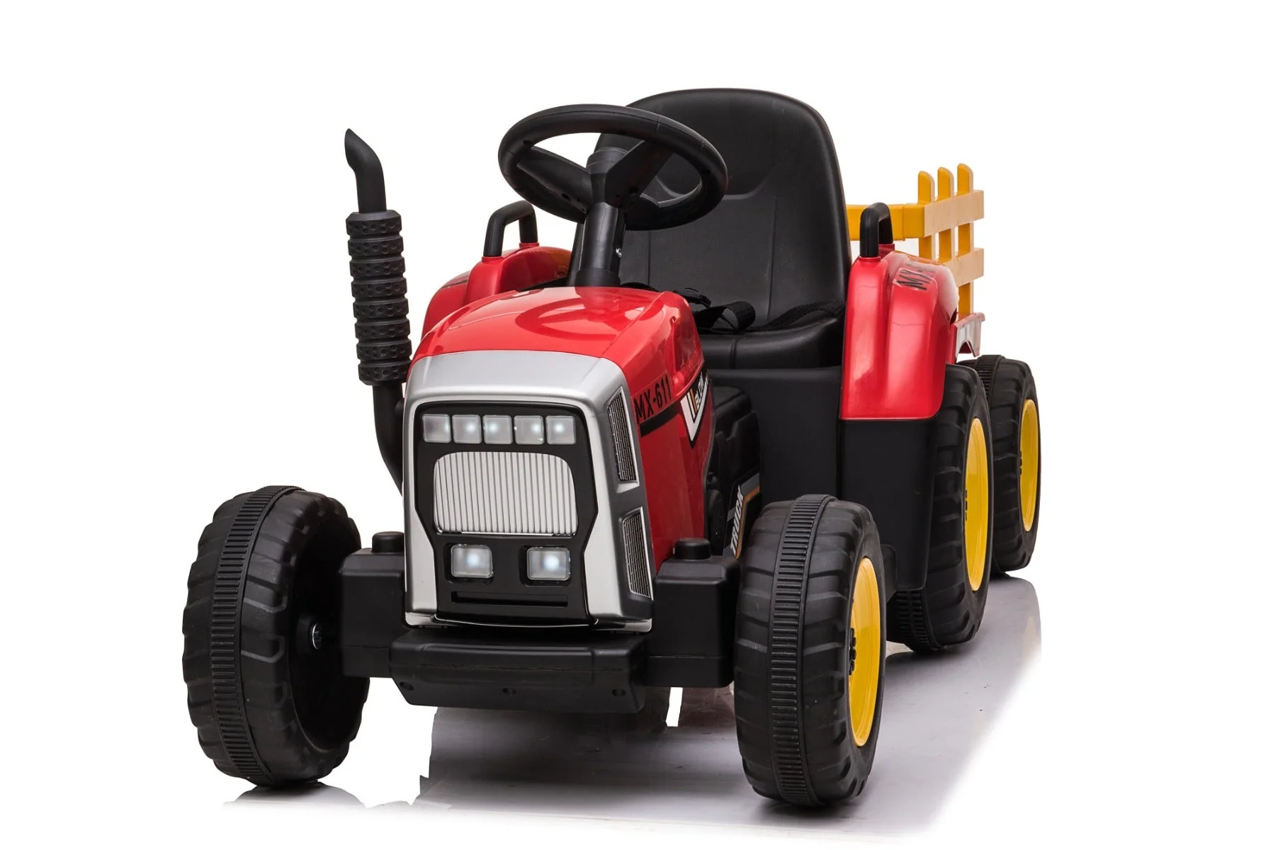 Ride On Farm Truck 12v 4.5 Ah*1 + 2 Motors 2.4g R/c Red - Image 4