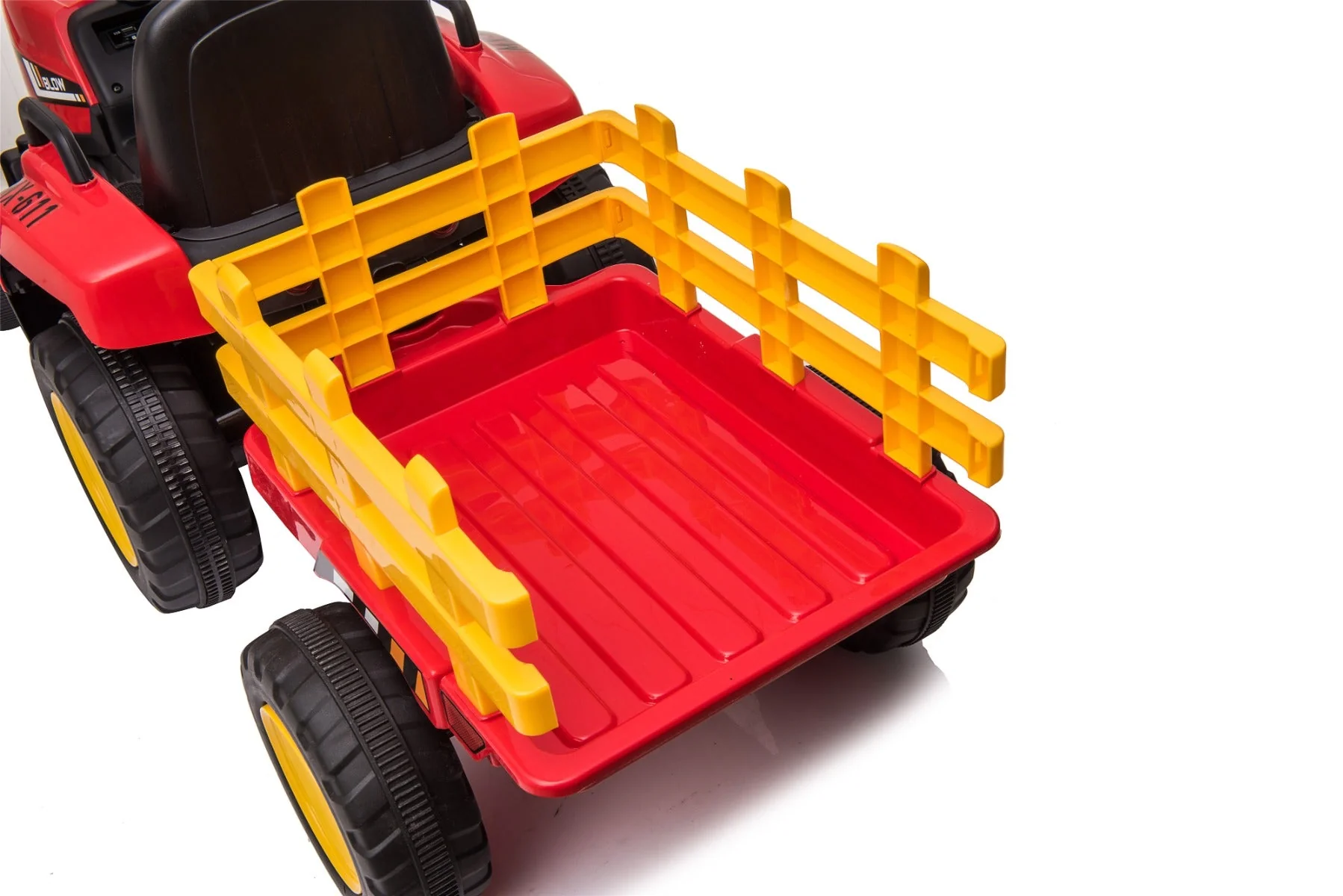 Ride On Farm Truck 12v 4.5 Ah*1 + 2 Motors 2.4g R/c Red - Image 44