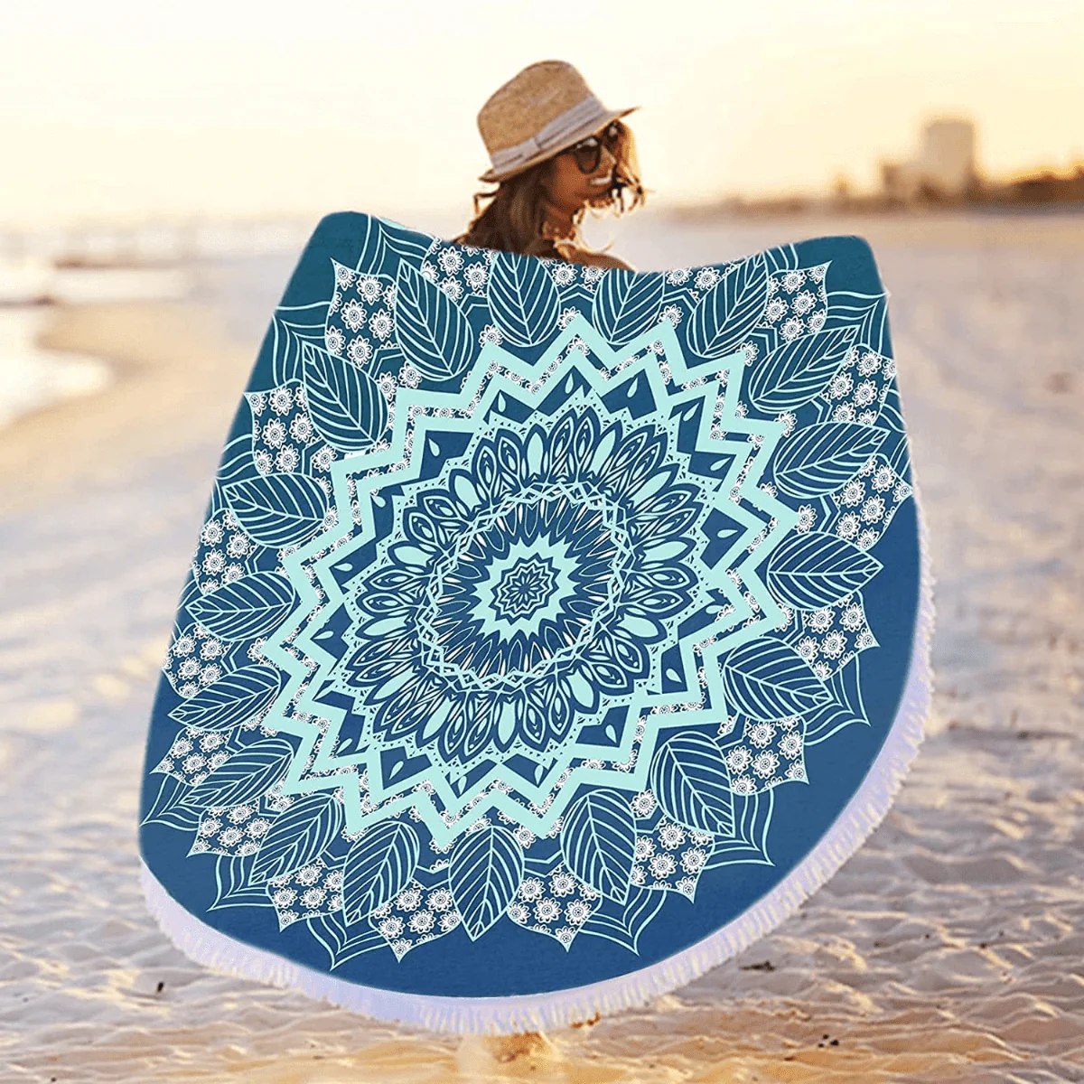 Round Beach Towels