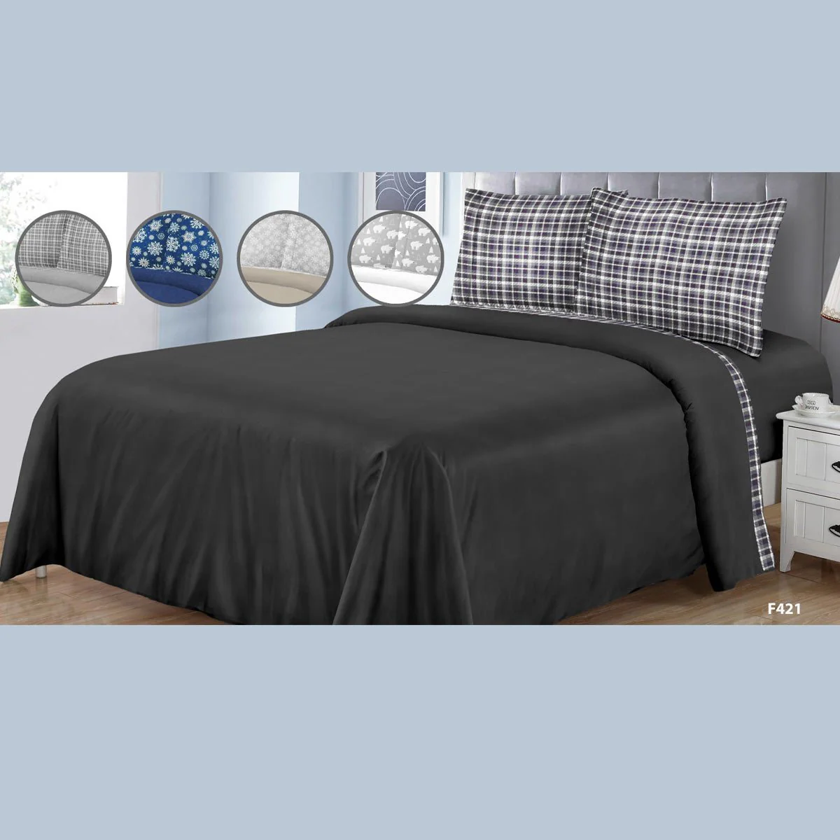 Rustic Cabin -Comfort Sheet Set With Pillowcase - Image 2
