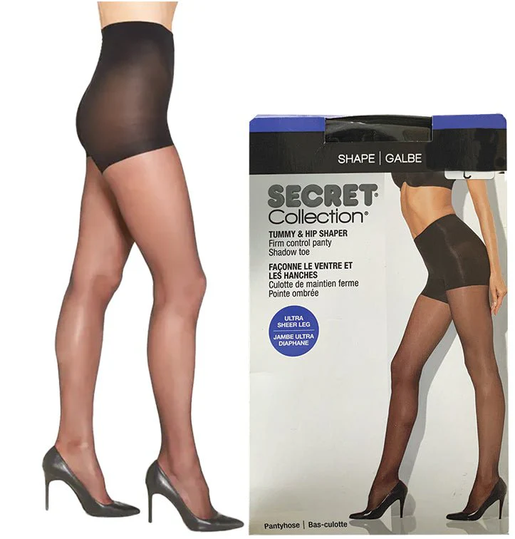 Secret Pantyhose Tummy & Hip Shaper 1 Pack-1 Pk Panty Hose