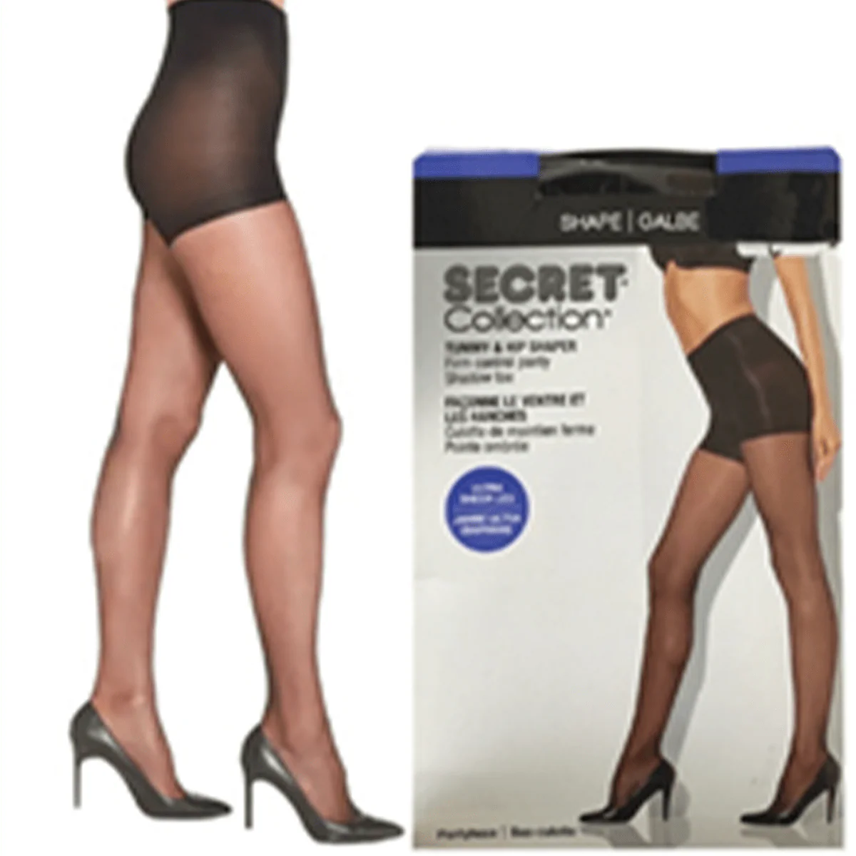 Secret Pantyhose Tummy & Hip Shaper 1 Pack-1 Pk Panty Hose - Image 2