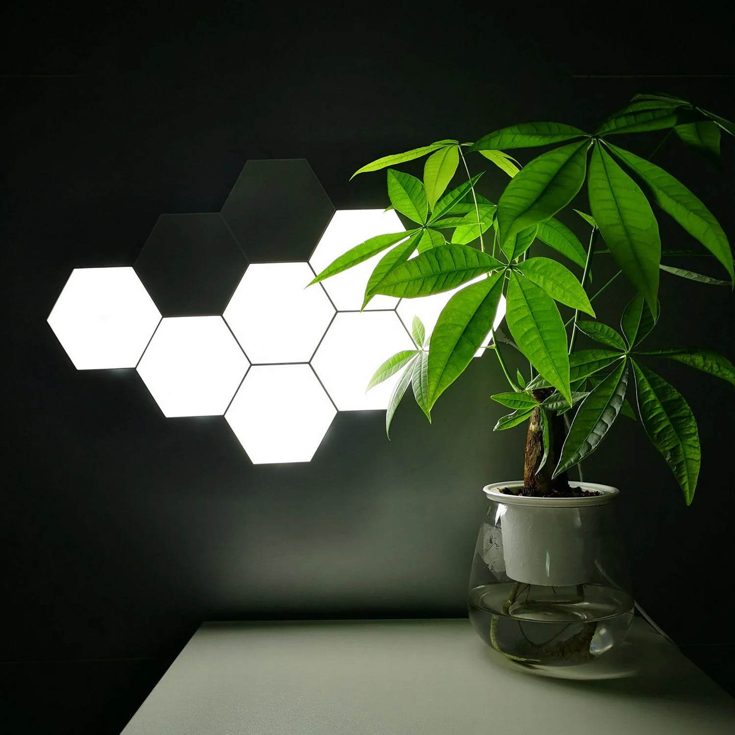 Set of 6 Hexagon LED Lights - Image 3