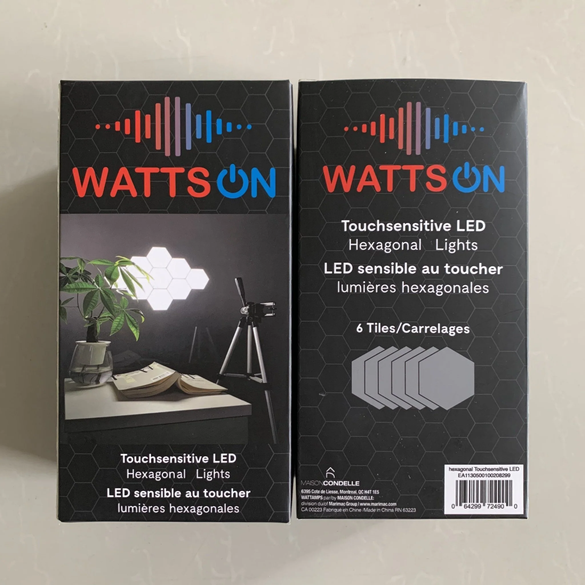 Set of 6 Hexagon LED Lights - Image 5