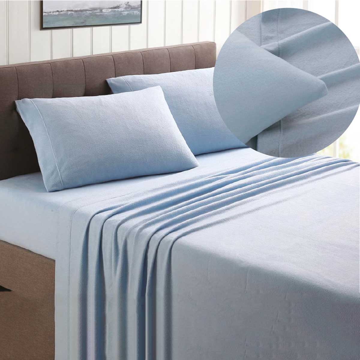 Sheet Set Micro Mink Solid - Image 4