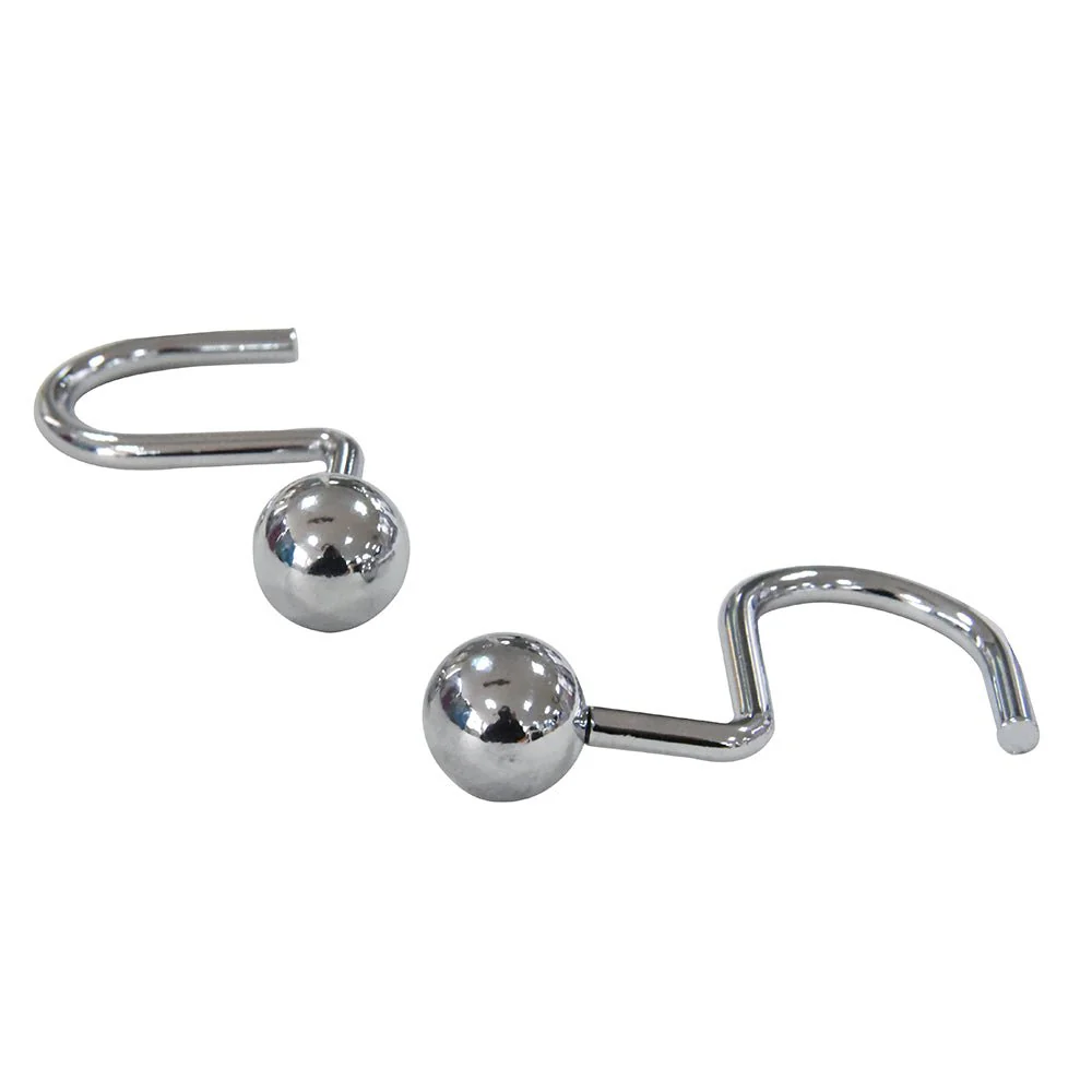 Shower Curtain Hooks 12pcs Set 24b - Image 2