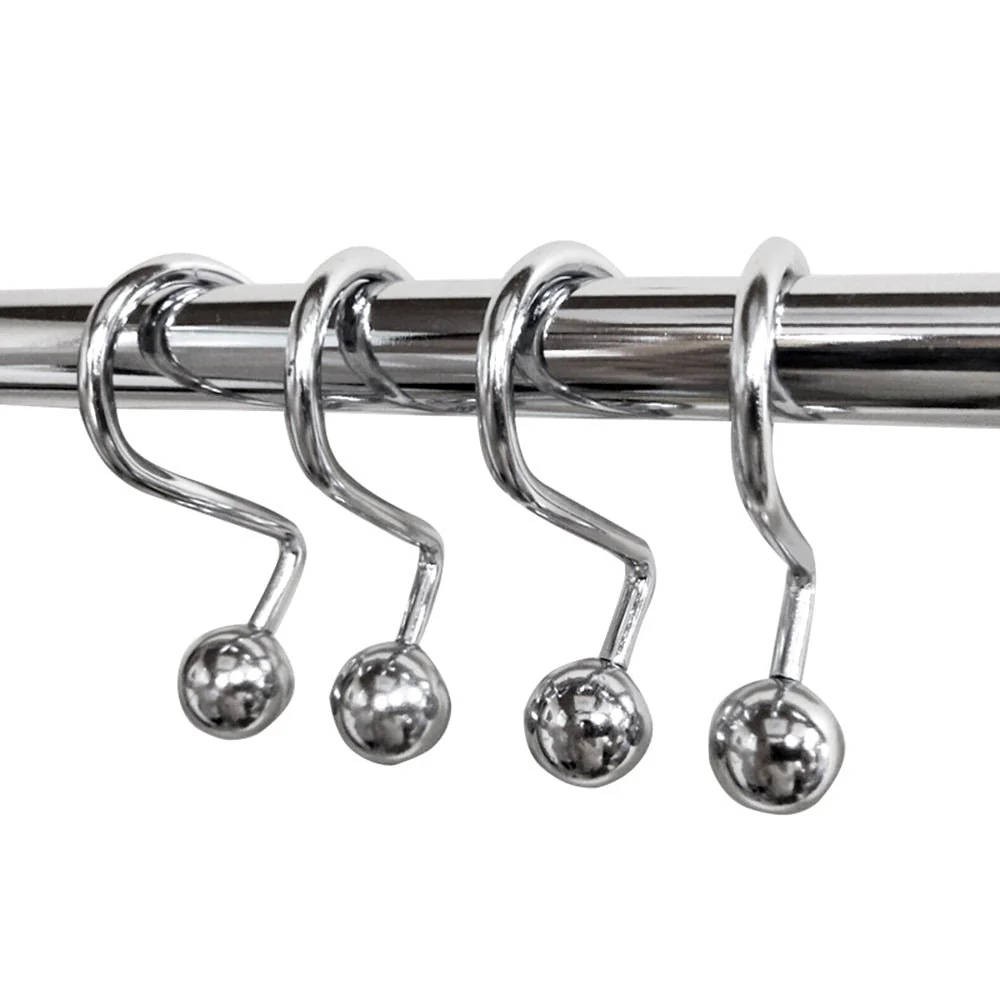 Shower Curtain Hooks 12pcs Set 24b - Image 3