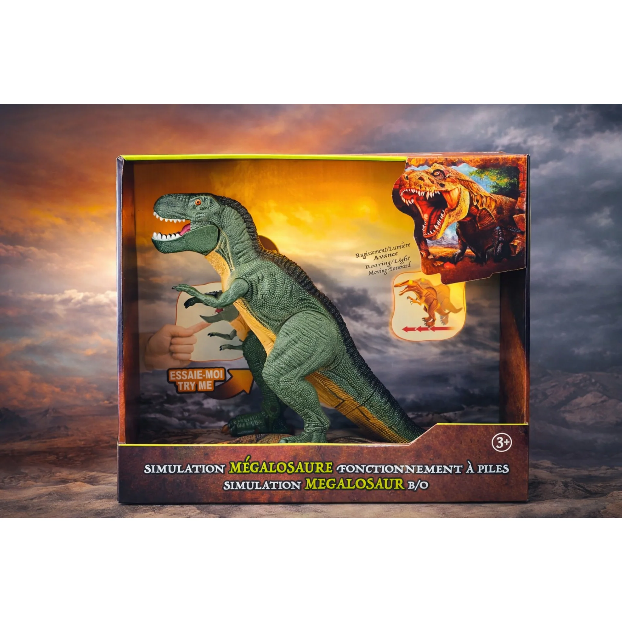 Simulation Megalosaur B/O (Battery Operated)