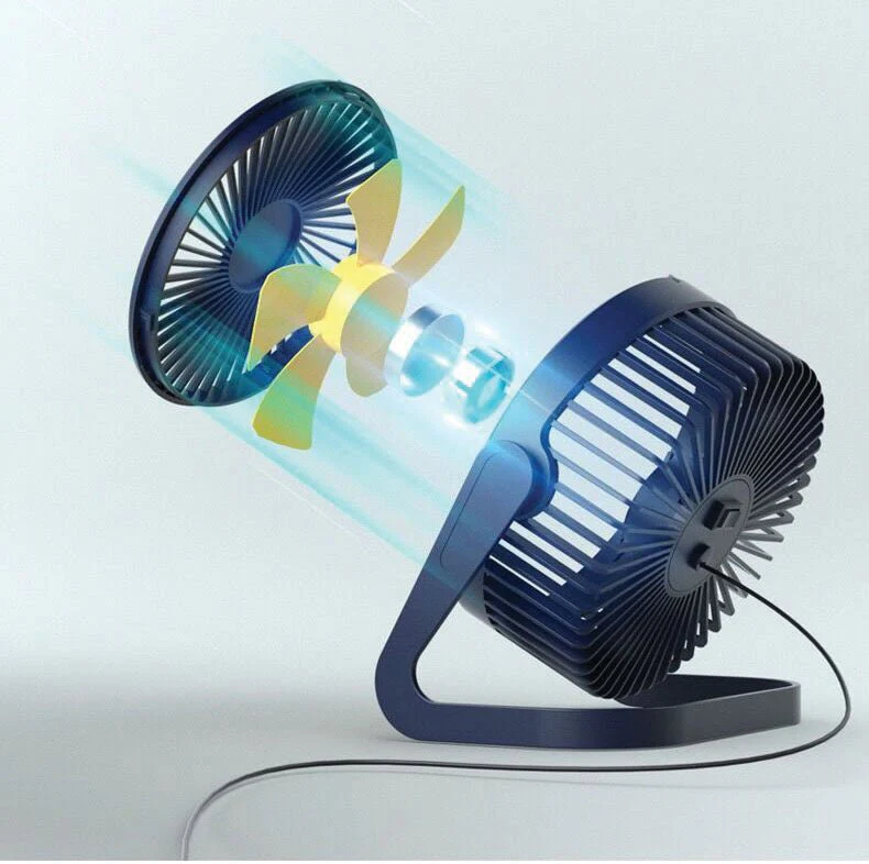Small USB Fan desktop 8" - Image 6