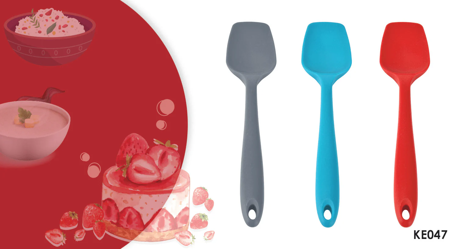 Spatula T-shape Silicone - Image 2