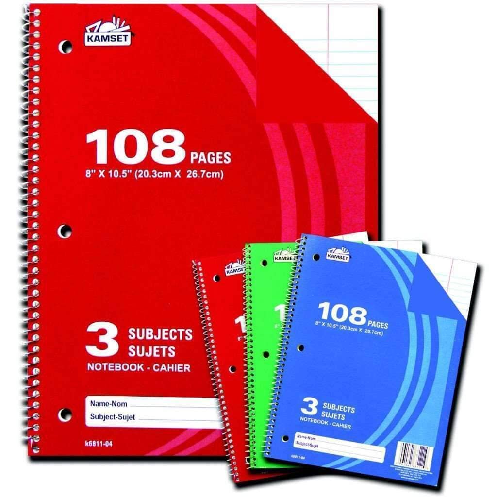 Spiral Book 3 Subject - 108