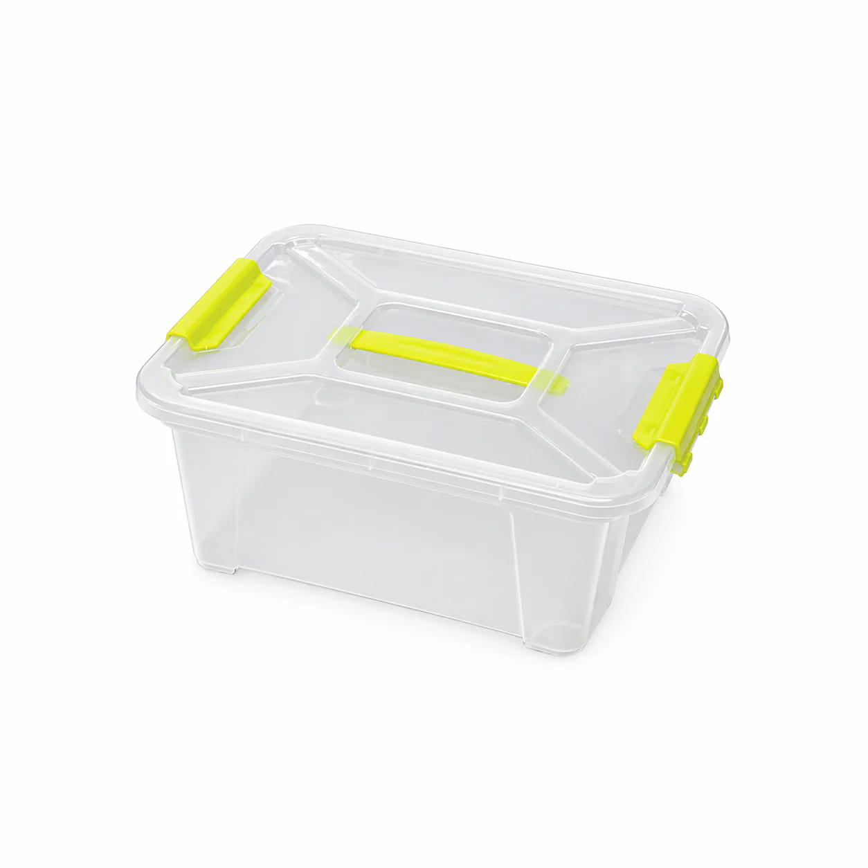 Clear Plastic Storage Box with Clip Lid (5L / 15L / 20L)