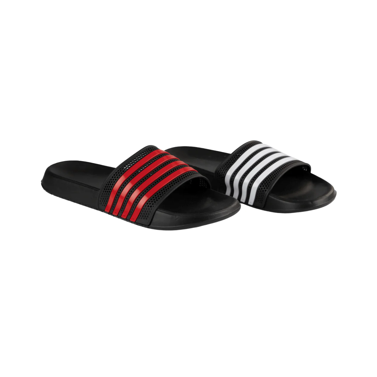 Striped Slide Sandals - Image 3