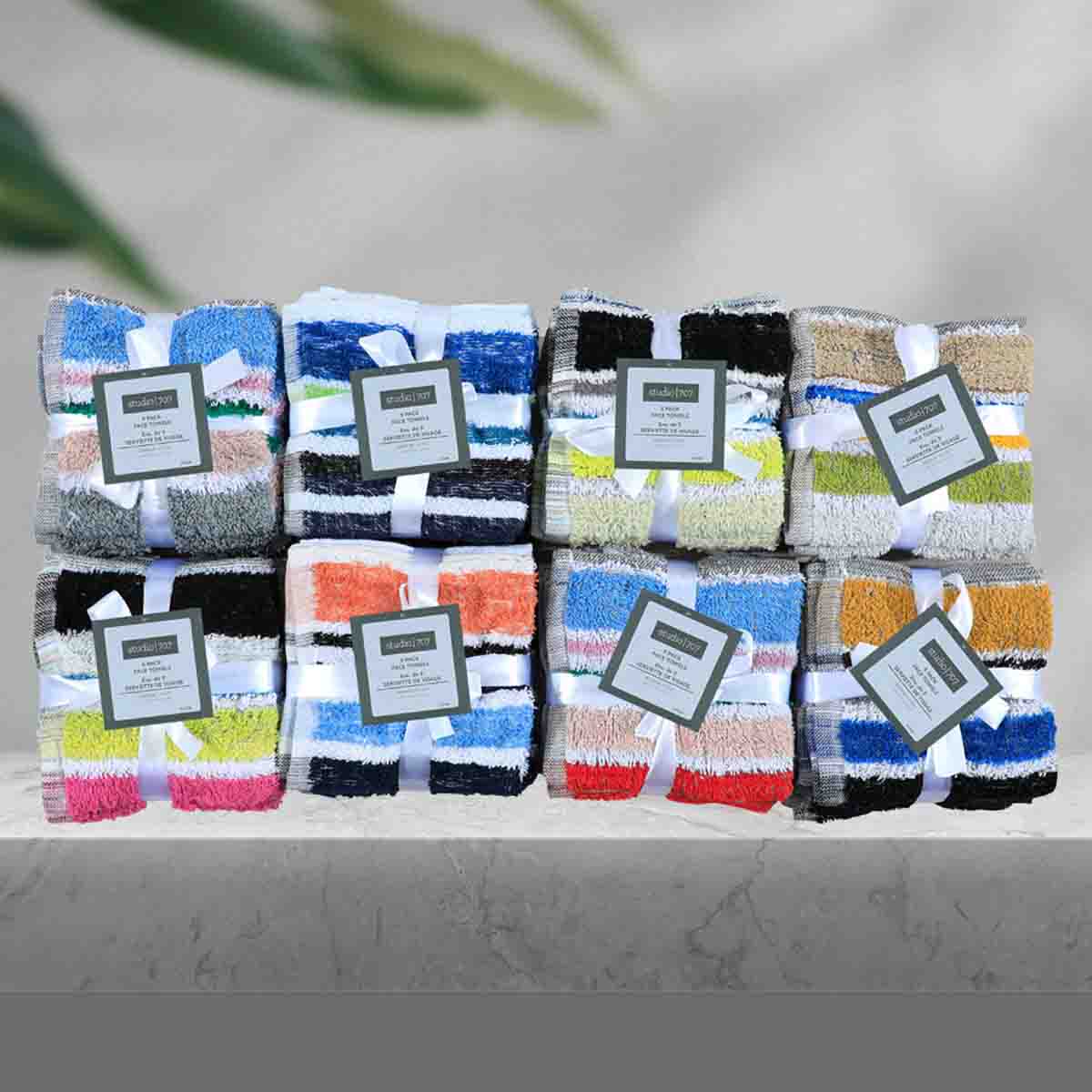 Studio 707 - 5 Packs Face Towels